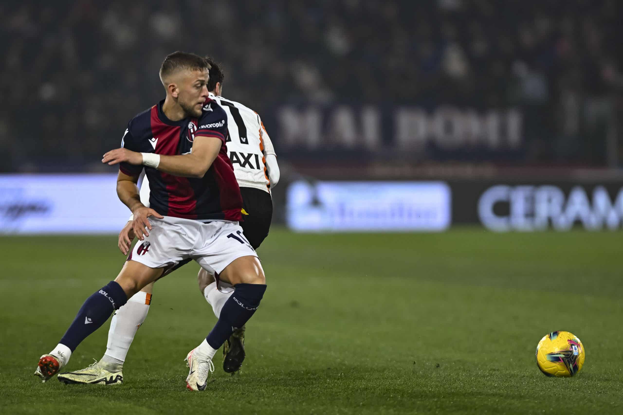 Jesper Karlsson, uno dei giocatori rossoblù in prestito (© Bologna FC 1909)