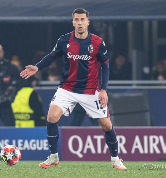 Nicolò Casale in Bologna Borussia Dortmund
