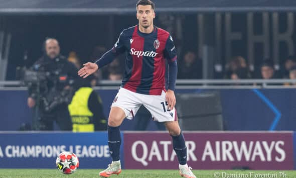 Nicolò Casale in Bologna Borussia Dortmund