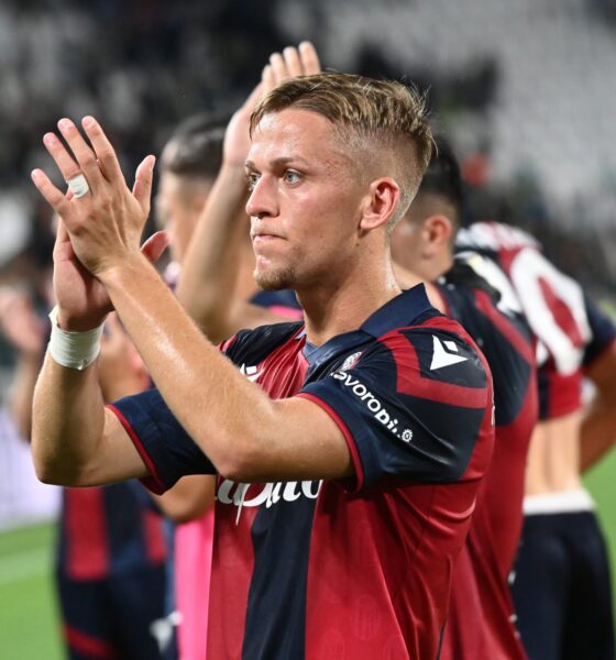 Jesper Karlsson, uno dei giocatori rossoblù in prestito (© Bologna FC 1909) calciomercato
