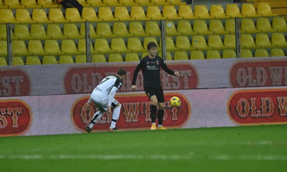 Skov Olsen in un Parma-Bologna