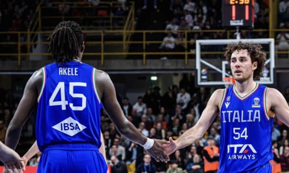 Akele e Pajola in Azzurro (crediti Italbasket)