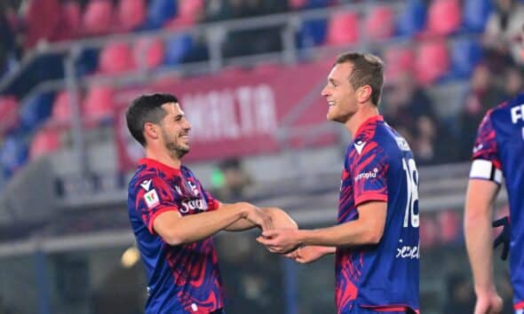 Freuler e Pobega (© Bologna FC 1909)