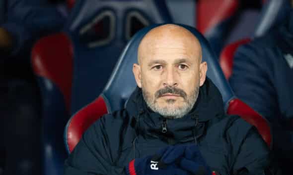 Vincenzo Italiano post Atalanta-Bologna (© Damiano Fiorentini X 1000cuorirossoblù) Udinese