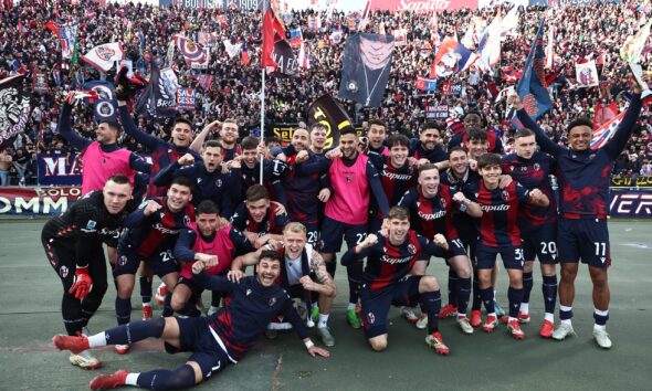 Bologna-Lazio al Dall'Ara 5-0 (©Bologna FC 1909)