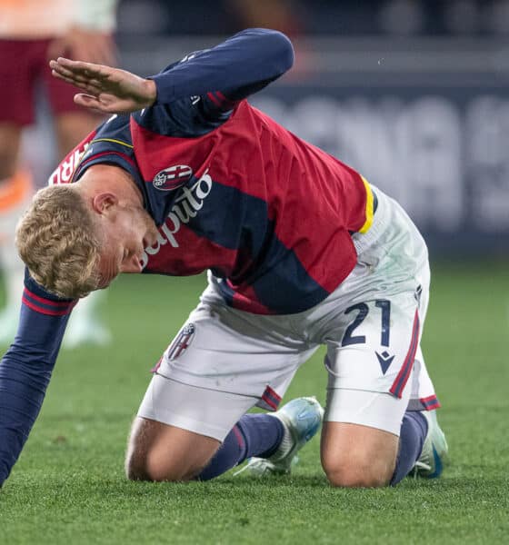Odgaard in Bologna-Roma 2025 (©Damiano Fiorentini)