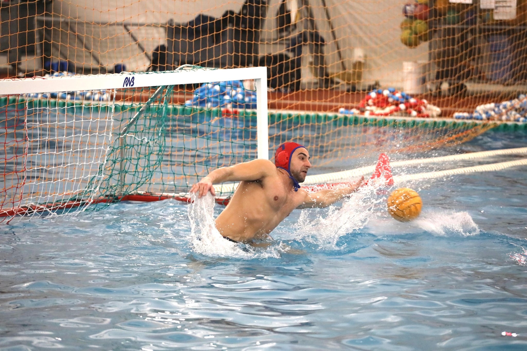 Francesco Sgobbi della Rari Nantes Bologna crediti Paolo Tassoni