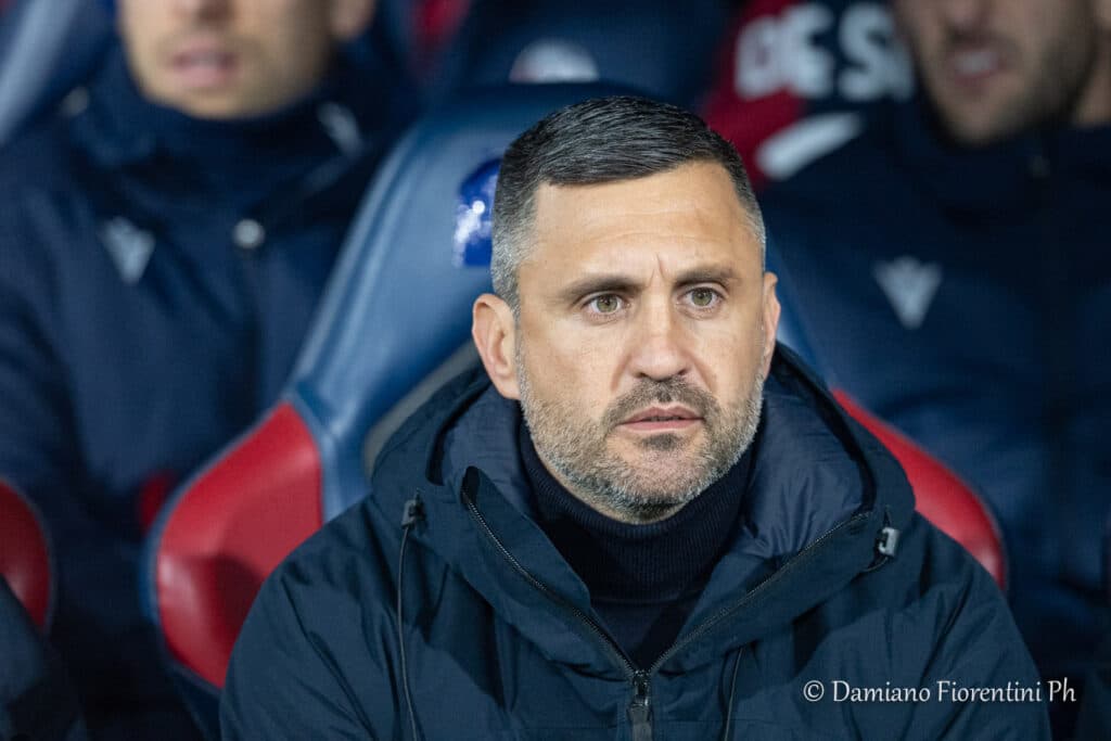 Mister Daniel Niccolini condurrà il Bologna contro l'Udinese (© Damiano Fiorentini)