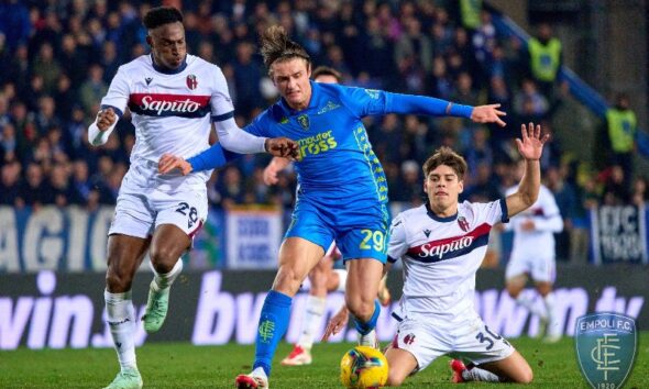 Colombo durante Empoli-Bologna