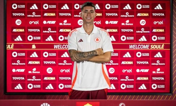 Calciomercato: Matias Soulé alla presentazione con la Roma