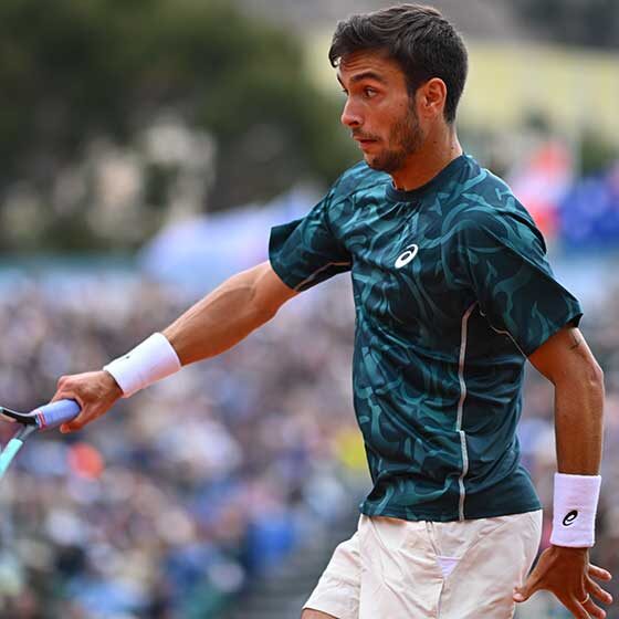 Lorenzo Musetti (© Montecarlo Tennis Masters)