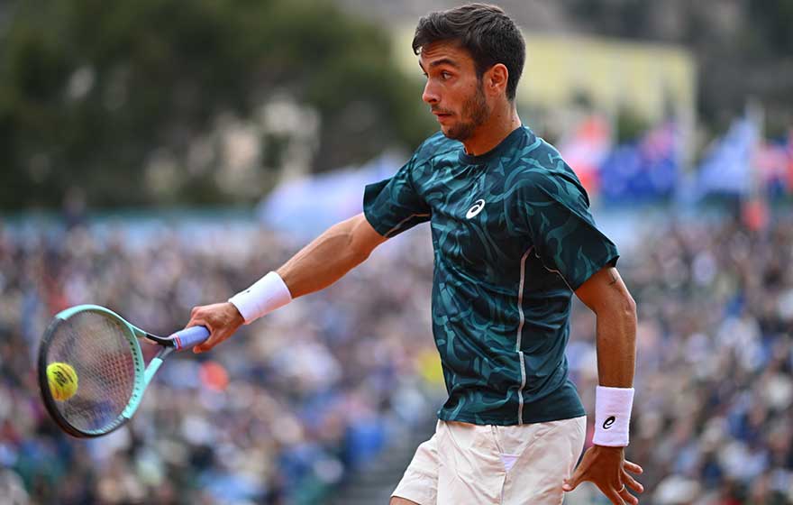 Lorenzo Musetti (© Montecarlo Tennis Masters)