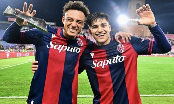 Dan Ndoye e Santi Castro, tra i giocatori più preziosi del Bologna (© Bologna FC 1909)
