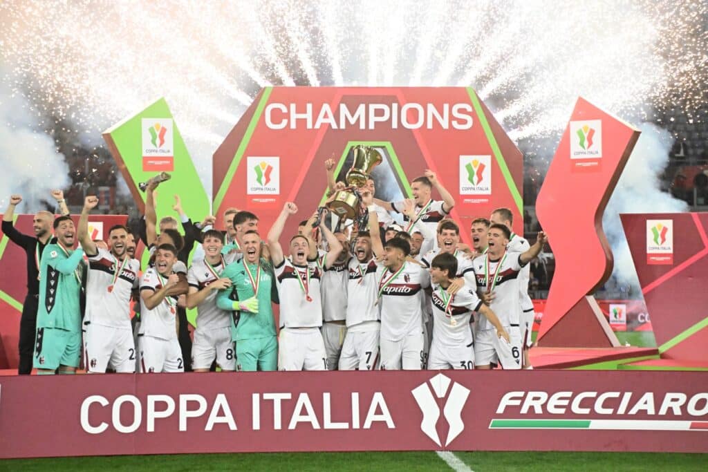 Il Bologna vince la Coppa Italia (© Bologna FC 1909)
