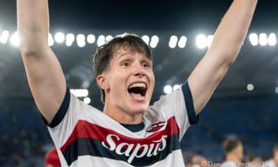 Giovanni Fabbian dopo la finale di Coppa Italia (@ Damiano Fiorentini)