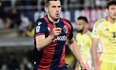 Remo Freuler, autore del gol del pareggio in Bologna-Juventus