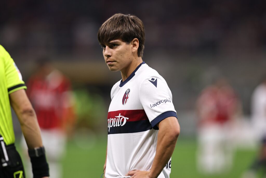 Benjamin Dominguez (© Bologna FC 1909) Milan-Bologna