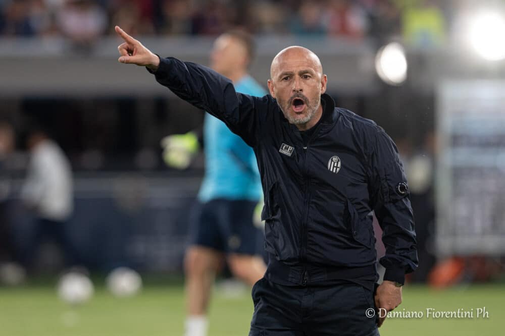 Vincenzo Italiano, allenatore del Bologna (© Damiano Fiorentini)