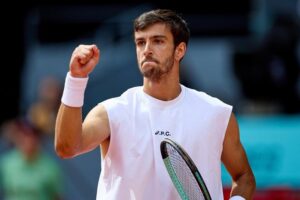 Lorenzo Musetti al Madrid Open 2025 (© Profilo X Mutua Madrid Open)