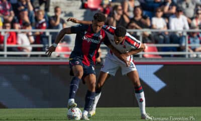 Ndoye in Bologna-Genoa (@Damiano Fiorentini)