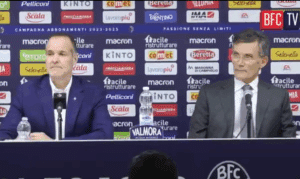 Saputo e Sartori durante la presentazione del DS