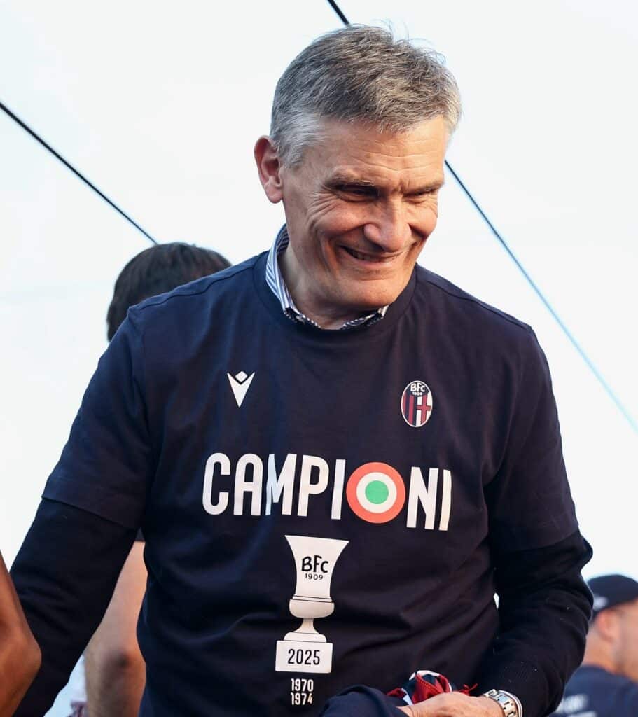 Sartori sul pullman per la BFC Parade 2025