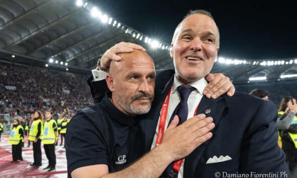 Vincenzo Italiano e Joey Saputo (© Damiano Fiorentini)