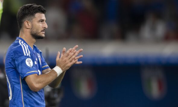 Riccardo Orsolini in veste azzurra