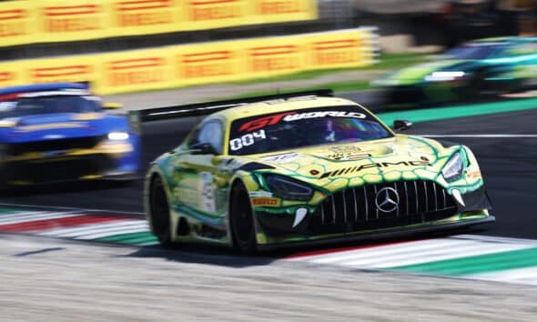 La #48 Mercedes-AMG Winward Racing di Engel, Cairoli e Auer vincitrice a Monza (© SRO)