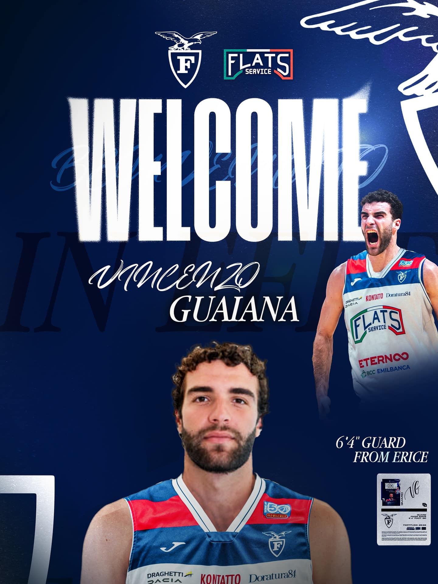 Vincenzo Guaiana crediti Fortitudo Pallacanestro