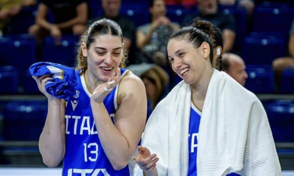 Cecilia Zandalasini e LOrela Cubaj, pilastri di Italbasket crediti Italbasket