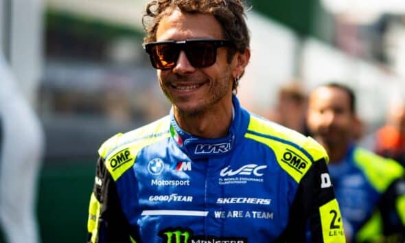 Valentino Rossi alla 24 Ore di Le Mans 2025