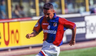 Baggio nella stagione 1997/98 con la Maglia del Bologna (@Bologna FC)