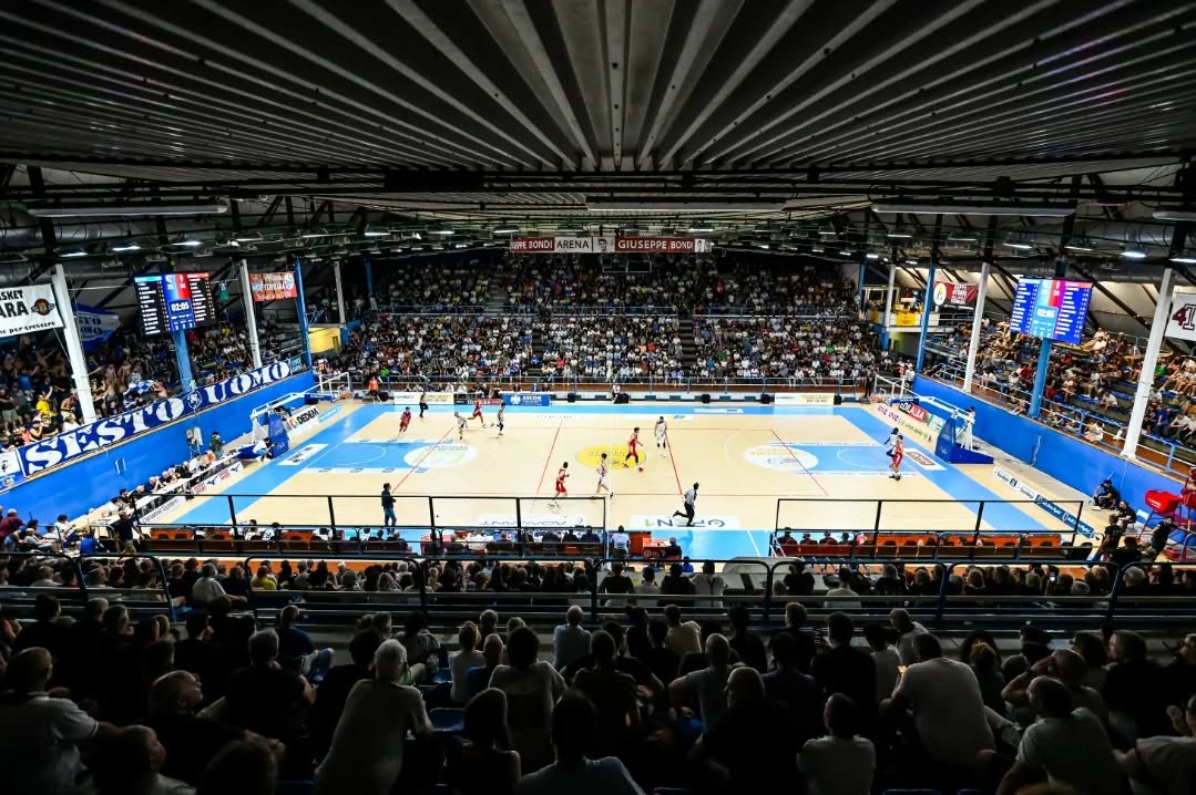 La Bondi Arena di Ferrara crediti Ferrara Basket 2018