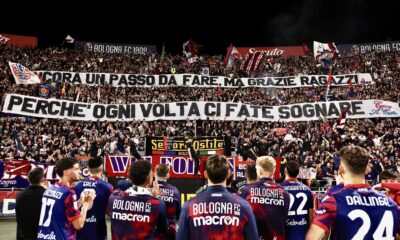 Il Dall'Ara festeggia (©Bologna Fc 1909)