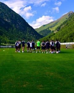 Il Bologna in ritiro a Valles crediti Bologna Fc 1909