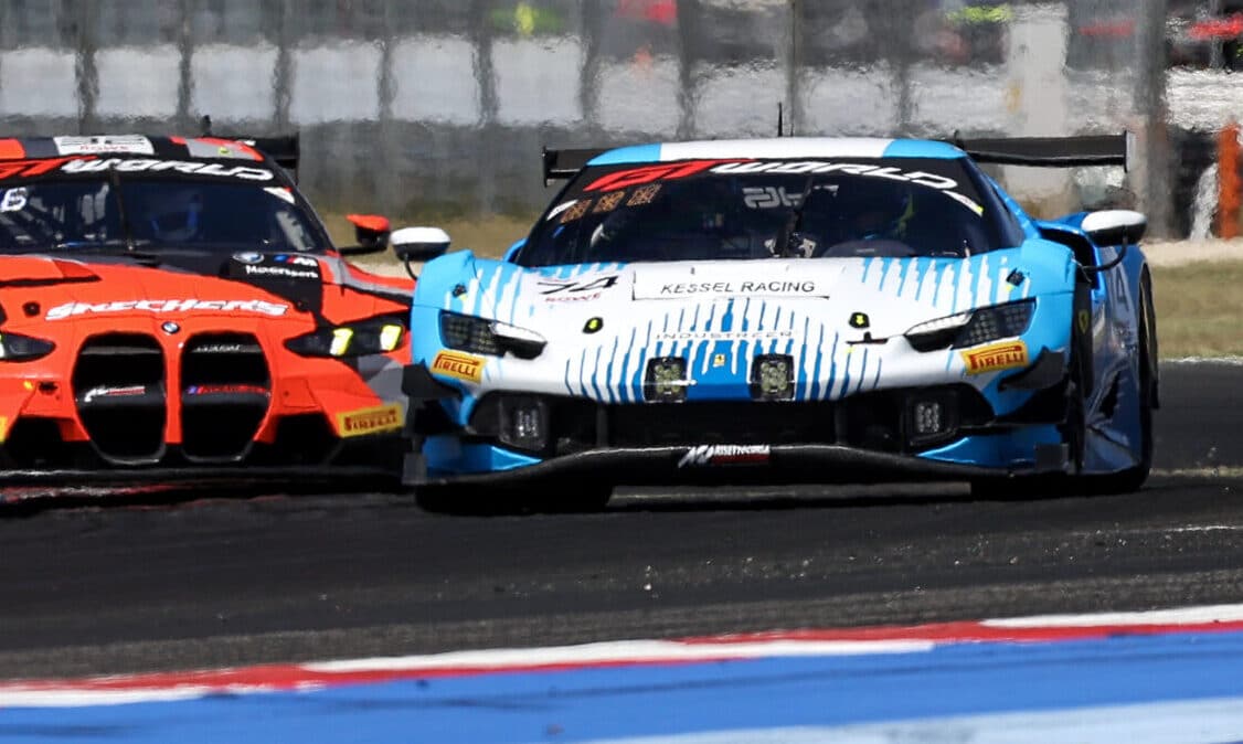 gtwce misano 2025 qualifiche 2 ferrari #74