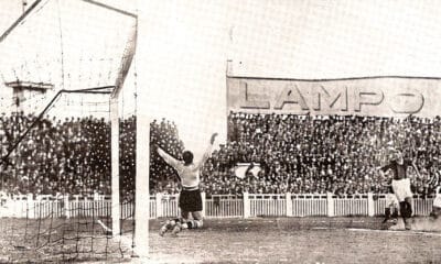 Divisione Nazionale 1928-29 - Schiavio a segno in Juventus-Bologna