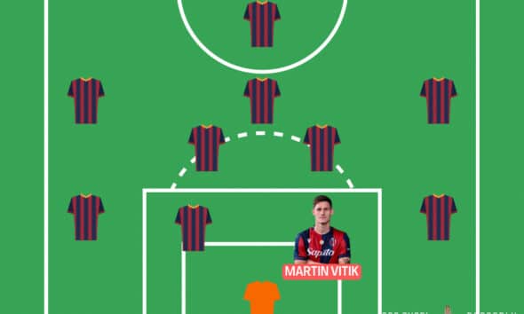 Lavagna tattica, Vitik-Bologna