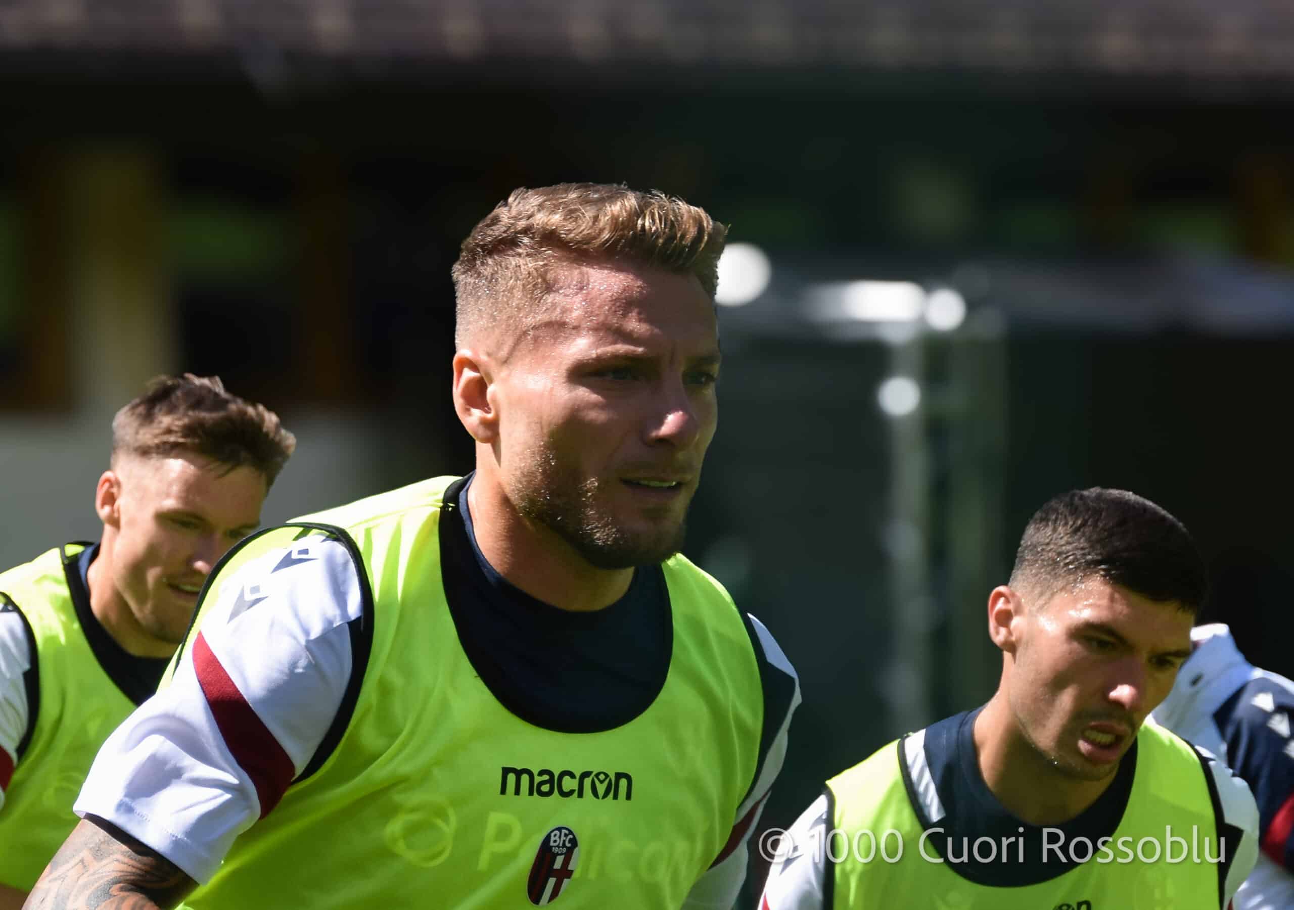 Ciro Immobile durante il ritiro del Bologna a Valles (©Ilaria Matteuzzi 1000 Cuori Rossoblù)