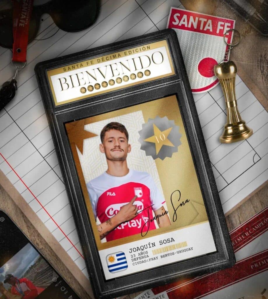 Joaquin Sosa (©Santa Fe Oficial Instagram)