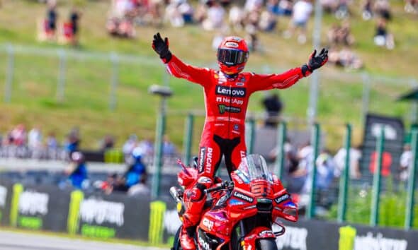 Marc Marquez, vincitore a Brno