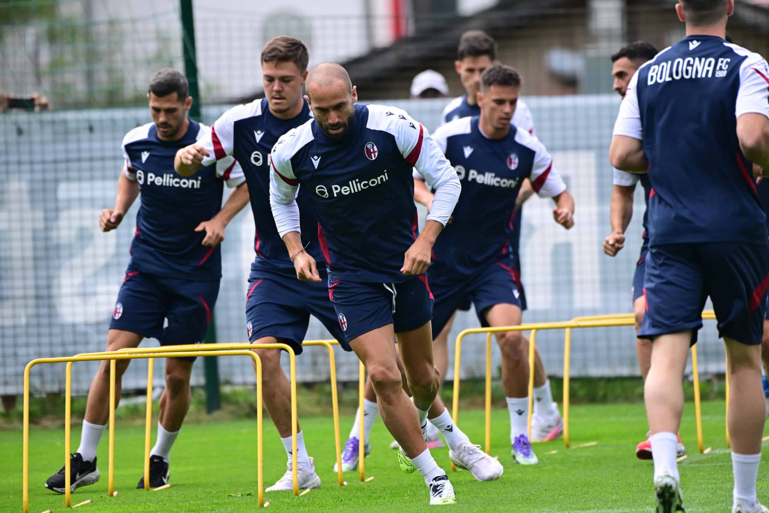 I giocatori del Bologna (© Bologna FC 1909)