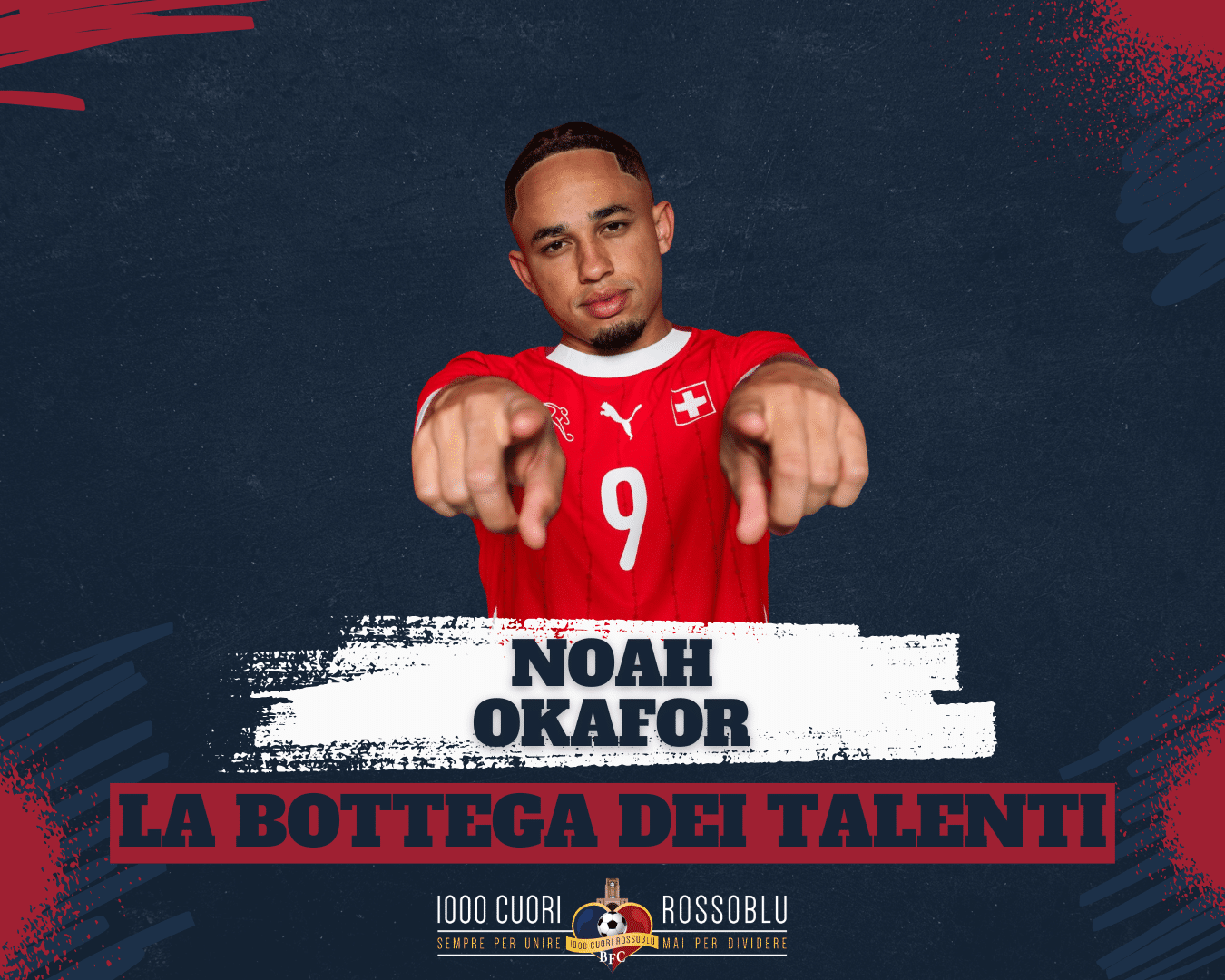 La bottega dei talenti - Noah Okafor (© 1000cuorirossoblù)