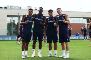 I rossoblù pronti per l'inizio della nuova stagione