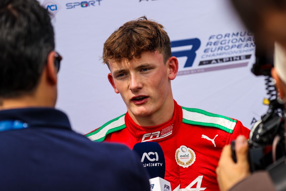 Freddie Slater, leader del campionato FRECA 2025 (© FRECA)