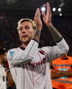 Federico Bernardeschi all’esordio in Serie A con il Bologna (© Bologna FC 1909)