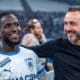 Jonathan Rpwe e Roberto De Zerbi crediti Olympique de Marseille