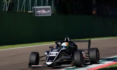 Gabriel Gomez, vincitore di Gara 1 dell'F4 Italia a Imola (© ACI Sport)