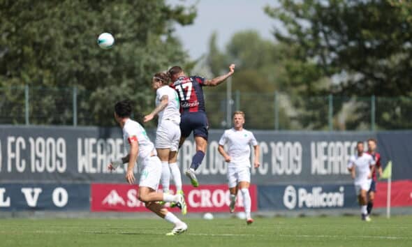 Bologna in amichevole (Foto Bologna Fc)